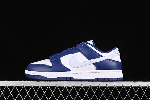 All categories Nk SB Dunk series Nk SB Dunk Low low-top sneakers Nk Dunk Low "Deep Royal Blue" blue-gray SB low-top casual sneakers DV0833-401
